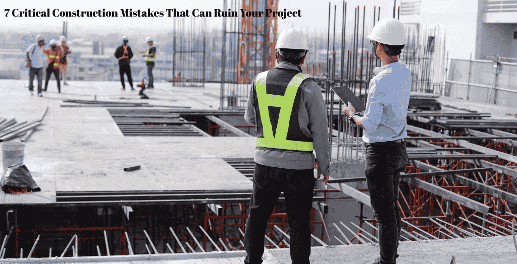 7 Critical Construction Mistakes That Can Ruin Your Project